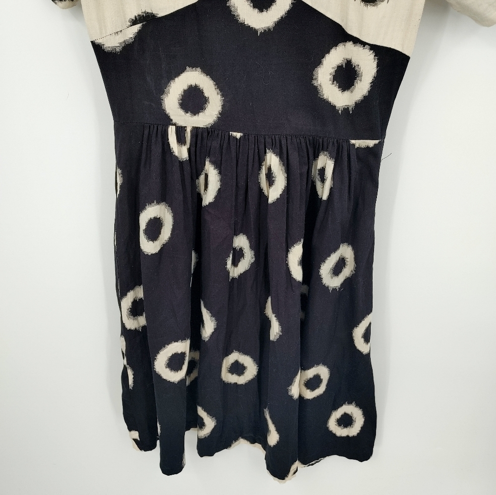 Lil Two Tone Color Block Print Dress - Picture 7 of 9